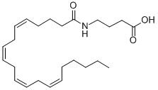 N-花生酰-γ-氨基丁酸结构式_128201-89-8结构式