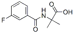 n-(3-氟苯甲酰基)-2-甲基-丙氨酸结构式_128396-74-7结构式