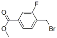 Benzoic acid, 4-(bromomethyl)-3-fluoro-, methyl ester Structure,128577-47-9Structure