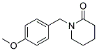 1-(4-Methoxy-benzyl)-piperidin-2-one Structure,128773-73-9Structure