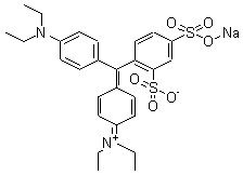 酸性蓝 1结构式_129-17-9结构式