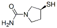 (s)-(9ci)-3-疏基-,1-吡咯烷羧酰胺结构式_129243-48-7结构式