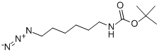 6-叠氮基-n-boc-己胺结构式_129392-87-6结构式