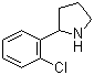 2-(2-氯苯基)吡咯烷结构式_129540-21-2结构式