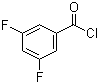 3,5-Difluorobenzoyl chloride Structure,129714-97-2Structure