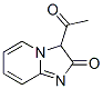 3-乙酰咪唑[1,2-a]吡啶-2(3H)-酮结构式_129820-74-2结构式