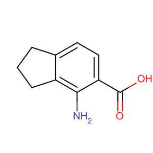 4-氨基茚烷-5-羧酸结构式_129833-30-3结构式