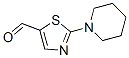 2-哌啶-1-噻唑-5-甲醛结构式_129865-52-7结构式