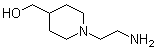 [1-(2-氨基乙基)-4-哌啶基]甲醇结构式_129999-62-8结构式