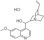 Quinine hydrochloride Structure,130-89-2Structure