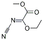 (9ci)-(氰基亚氨基)乙氧基-乙酸甲酯结构式_130149-30-3结构式