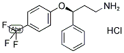 (S)-3-phenyl-3-(4-trifluoromethyl-phenoxy)-propylamine hydrochloride Structure,130194-43-3Structure