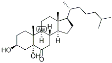 3,5-二羟基胆甾-6-酮结构式_13027-33-3结构式