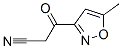 3-Isoxazolepropanenitrile,5-methyl--bta--oxo-(9ci) Structure,130371-64-1Structure