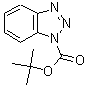 1-叔丁氧羰基苯并三唑结构式_130384-98-4结构式