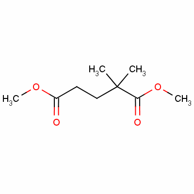 2,2-二甲基戊二酸二甲酯结构式_13051-32-6结构式