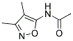(9ci)-n-(3,4-二甲基-5-异噁唑基)-乙酰胺结构式_13053-86-6结构式