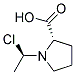 (r)-(9ci)-1-(1-氯乙基)-L-脯氨酸结构式_130603-14-4结构式