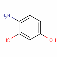 4-氨基苯-1,3-二醇结构式_13066-95-0结构式