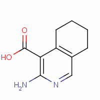 (9ci)-3-氨基-5,6,7,8-四氢-4-异喹啉羧酸结构式_130688-31-2结构式