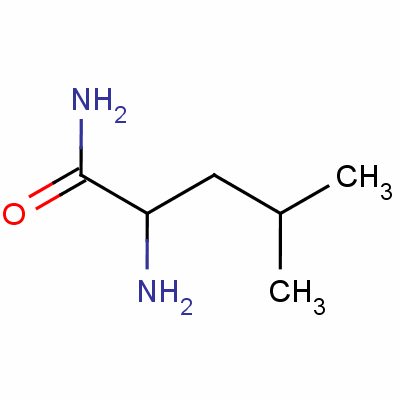 2-氨基-4-甲基戊酰胺结构式_13079-20-4结构式