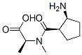(9ci)-n-[(2-氨基环戊基)羰基]-n-甲基-L-丙氨酸结构式_130901-87-0结构式