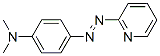 4-(2-吡啶偶氮)-N,N-二甲基苯胺结构式_13103-75-8结构式