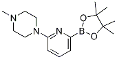 1-Methyl-4-[6-(4,4,5,5-tetramethyl-1,3,2-dioxaborolan-2-yl)-2-pyridinyl]piperazine Structure,1310383-04-0Structure