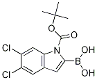1-Boc-5,6-dichloro-1h-indole-2-boronic acid Structure,1310384-28-1Structure