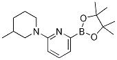 2-(3-Methyl-1-piperidinyl)-6-(4,4,5,5-tetramethyl-1,3,2-dioxaborolan-2-yl)pyridine Structure,1310404-13-7Structure