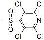 2,3,5,6-Tetrachloro-4-(methylsulphonyl)pyridine; Tetrachloro-4-(methylsulfonyl)pyridine Structure,13108-52-6Structure
