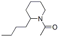 (9CI)-1-乙酰基-2-丁基-哌啶结构式_131119-53-4结构式