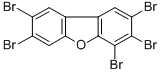 2,3,4,7,8-Pentabromodibenzofuran Structure,131166-92-2Structure