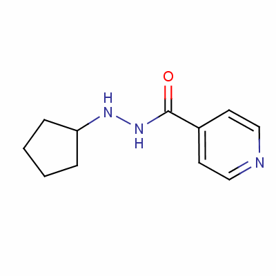 (9ci)-2-环戊基肼4-吡啶羧酸结构式_13117-20-9结构式