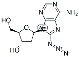 8-叠氮基-2-脱氧腺苷酸结构式_131265-35-5结构式