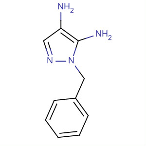 1-苄基-4,5-二氨基吡唑结构式_131311-66-5结构式