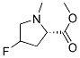 l-(8ci)-4-氟-1-甲基-脯氨酸甲酯结构式_13135-68-7结构式