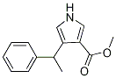 4-(1-苯基-乙基)-1H-吡咯-3-羧酸甲酯结构式_1313712-50-3结构式