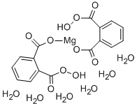 镁二(单过氧邻苯二甲酸)六水结构式_131391-55-4结构式