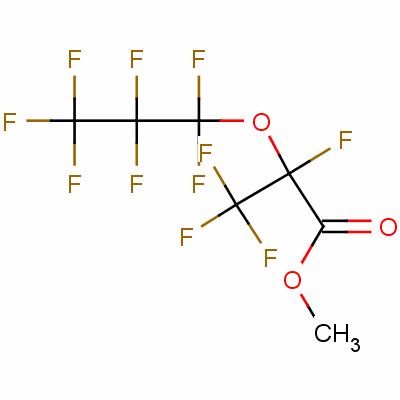 Perfluoro(2-methyl-3-oxahexanoic acid) methylester Structure,13140-34-6Structure