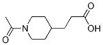 3-(1-乙酰基哌啶-4-基)丙酸结构式_131417-49-7结构式