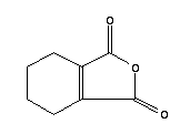 四氢苯二甲酸酐结构式_13149-03-6结构式