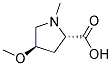 L-proline, 4-methoxy-1-methyl-, trans-(9ci) Structure,131559-49-4Structure