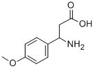(S)-3-amino-3-(4-methoxy-phenyl)-propionic acid Structure,131690-56-7Structure