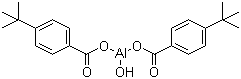 二[4-(1,1-二甲基乙基)苯甲酰-氧]氢氧化铝结构式_13170-05-3结构式