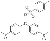 二(4-叔丁基苯基)碘对甲苯磺酸盐结构式_131717-99-2结构式