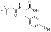 Boc-L-4-氰基苯丙氨酸结构式_131724-45-3结构式