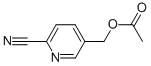 5-[(乙酰基氧基)甲基]-2-吡啶甲腈结构式_131747-37-0结构式