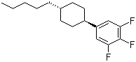 Benzene, 1,2,3-trifluoro-5-(trans-4-pentylcyclohexyl)- Structure,131819-22-2Structure