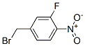 3-Fluoro-4-nitrobenzyl bromide Structure,131858-37-2Structure